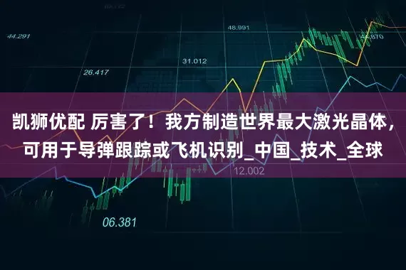 凯狮优配 厉害了！我方制造世界最大激光晶体，可用于导弹跟踪或飞机识别_中国_技术_全球
