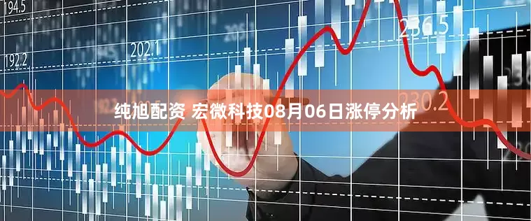 纯旭配资 宏微科技08月06日涨停分析